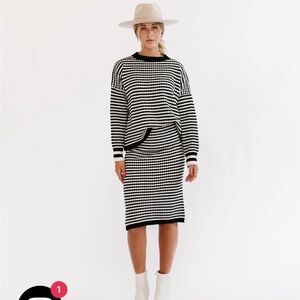 Fehnrvi Harper sweater skirt set